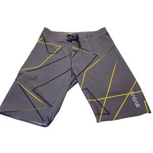 Radar In Boardshorts Tight & Right Perfect Fit Diamond Breathable  Size 30 Gray